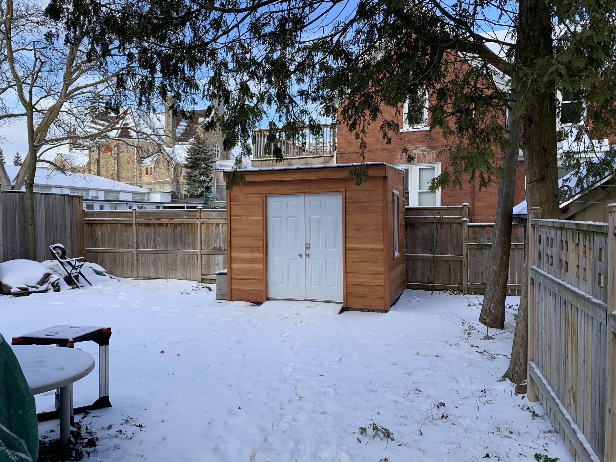 Storage Shed Siding From Gym Bleachers 6 Steps (with Pictures