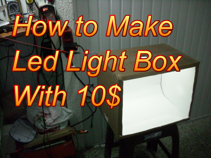 How to Make Led Light Box