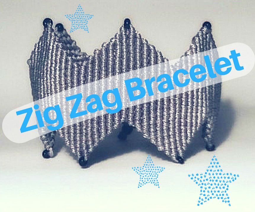 DIY Stylish Zig Zag Bracelet Video Tutorial