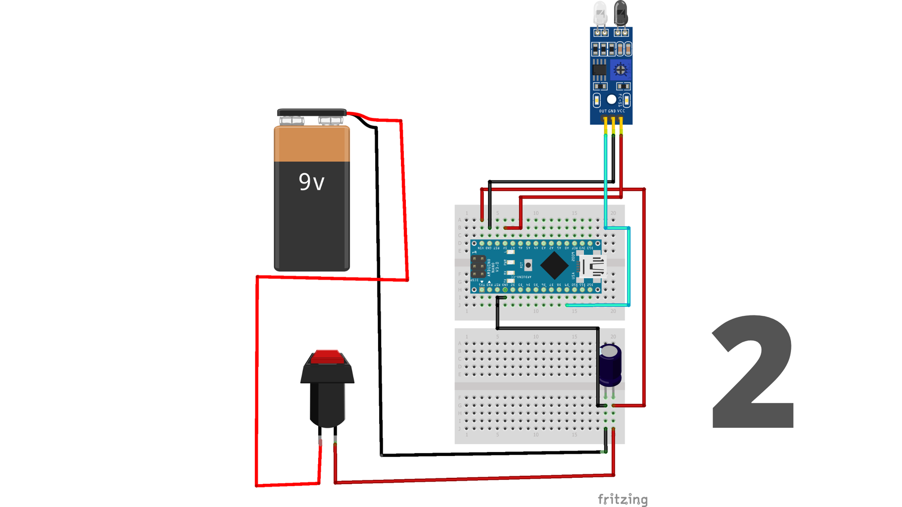 Automatic Hand Sanitizer Dispenser : 17 Steps (with Pictures ... Circuit Diagram