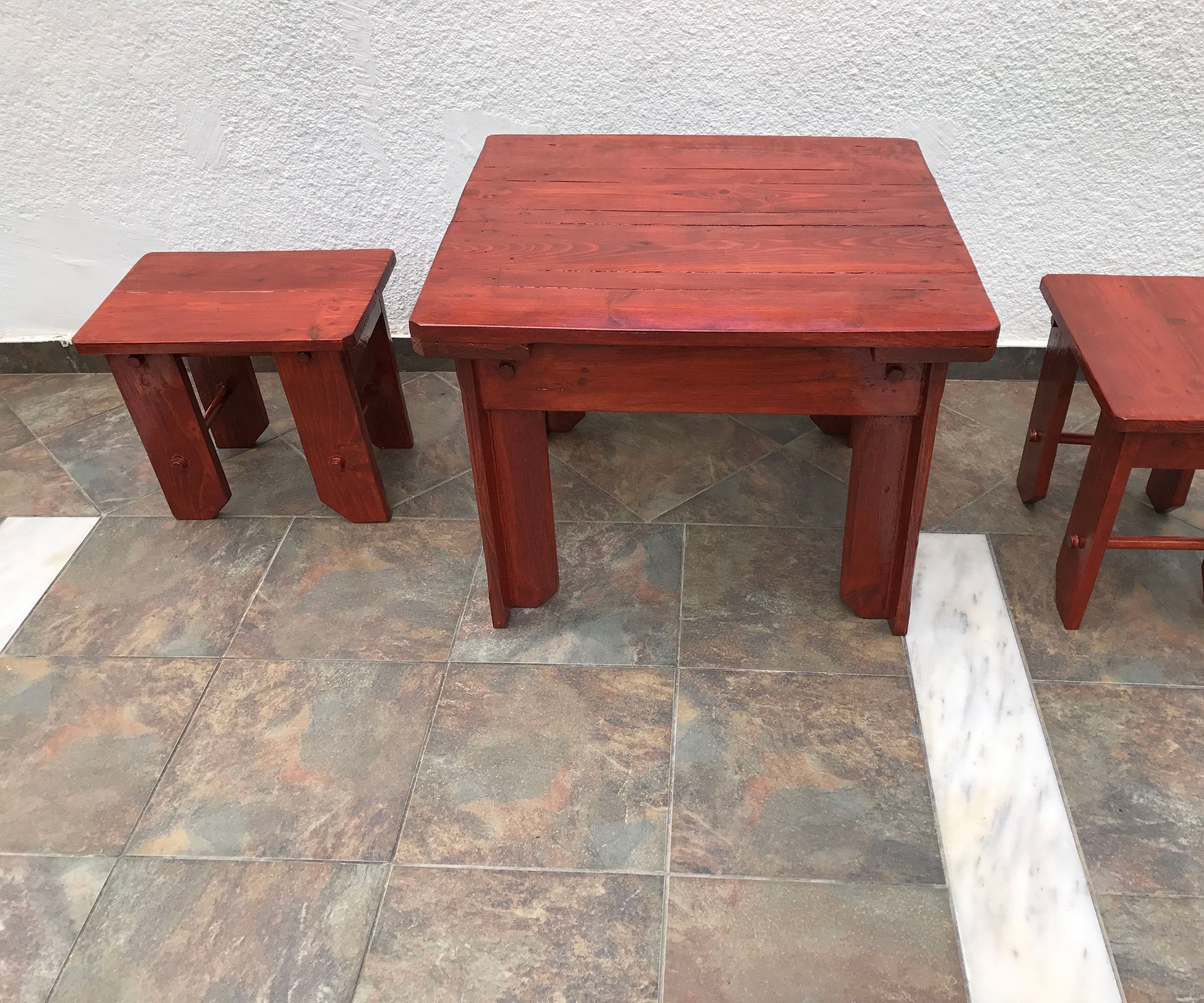 Low Table and Stools