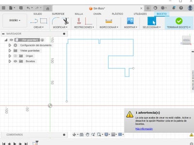 Creación Del Boceto Para La Cara Espaldar