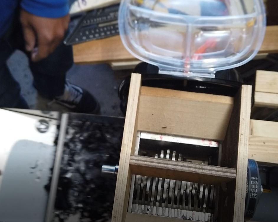 Plastic Shredder Cart 