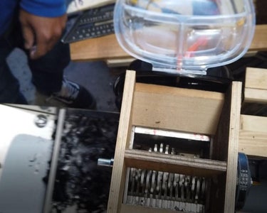 Plastic Shredder Cart 