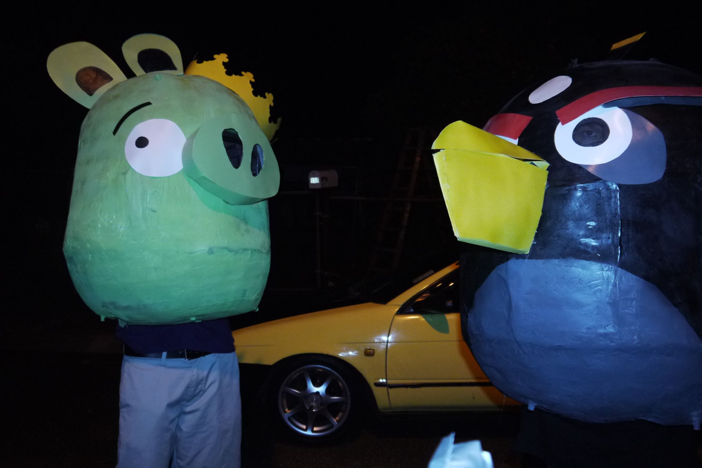 Paper Mache Angry Birds Costume! Instructables
