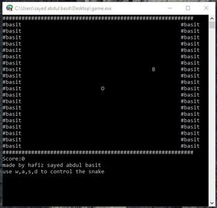 Snake Game | Learn How to Make a Snake Game in C++ : 14 Steps ...