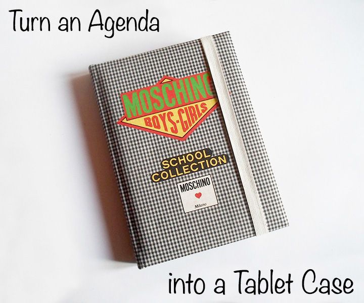 Turn an Old Agenda Into a Tablet Case