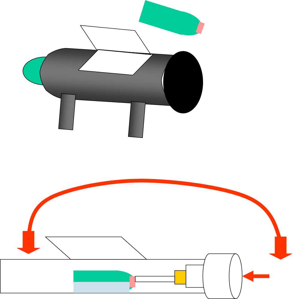 Potentially Very Dangerous Vinegar and Baking Soda Rocket