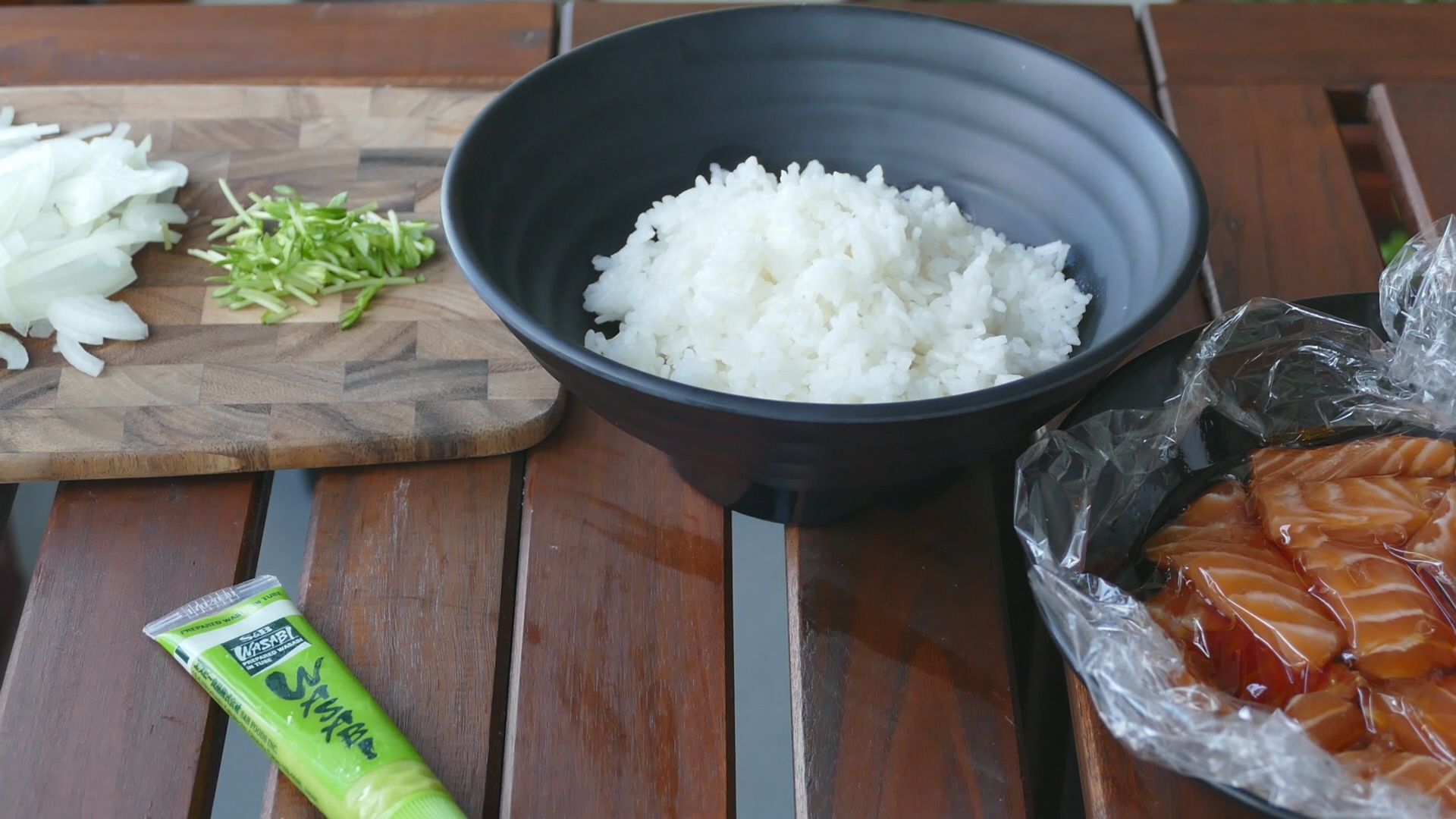 Salmon Zuke Donburi( Salmon Rice Bowl) 7 Steps (with Pictures