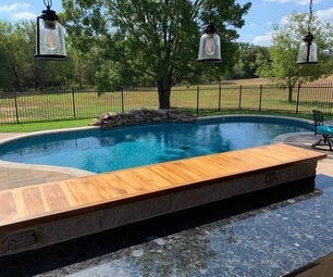 Backyard Teak Bar Top