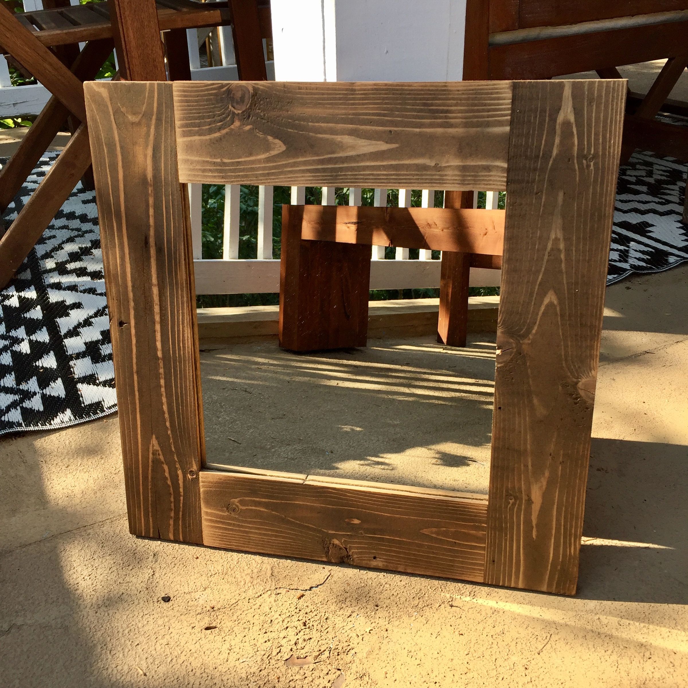 Reclaimed Wood Mirror Frame 6 Steps (with Pictures) Instructables
