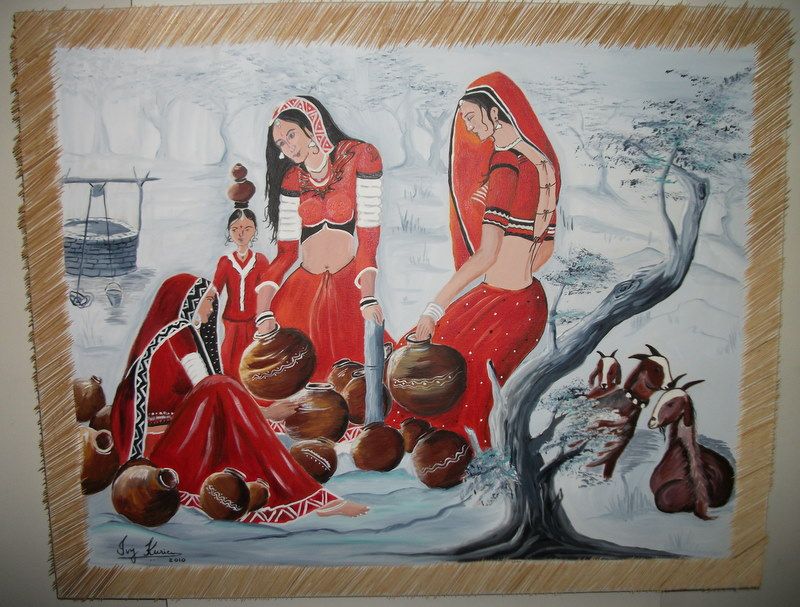 Indian Style Painting