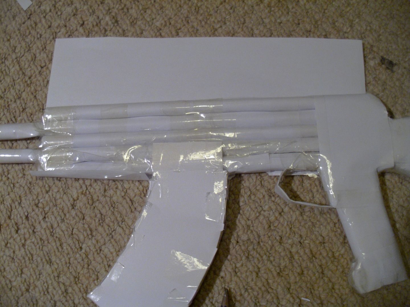 Ak 47 Paper Prop : 6 Steps Instructables