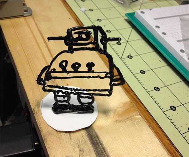Freehand 3D Instructable Robot