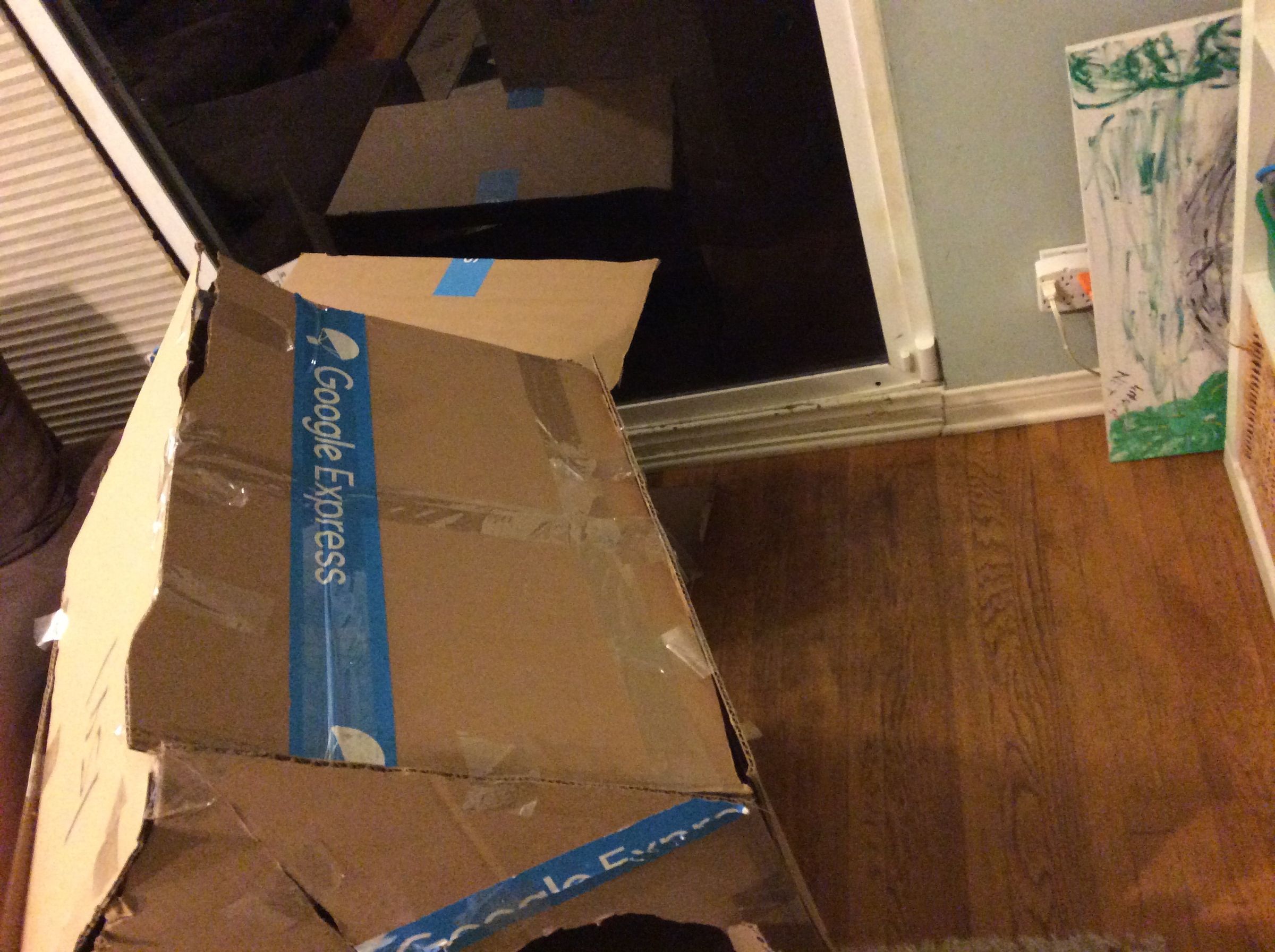 Build a House Out of Old Boxes 4 Steps (with Pictures) Instructables