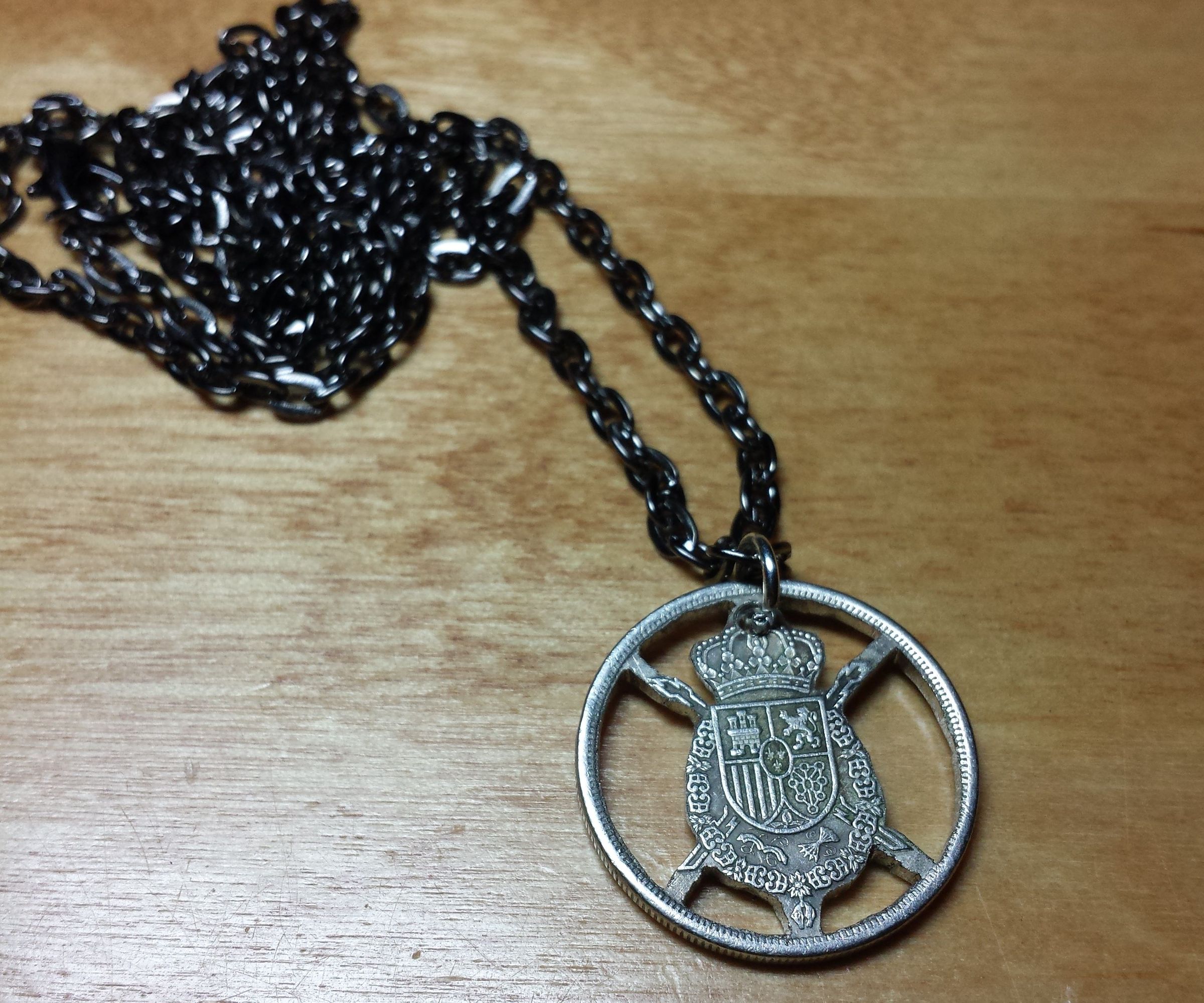 Making a Cutout Coin Necklace