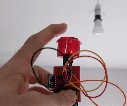 Battery Powered Wi-Fi Smart Button to Control HUE Lights