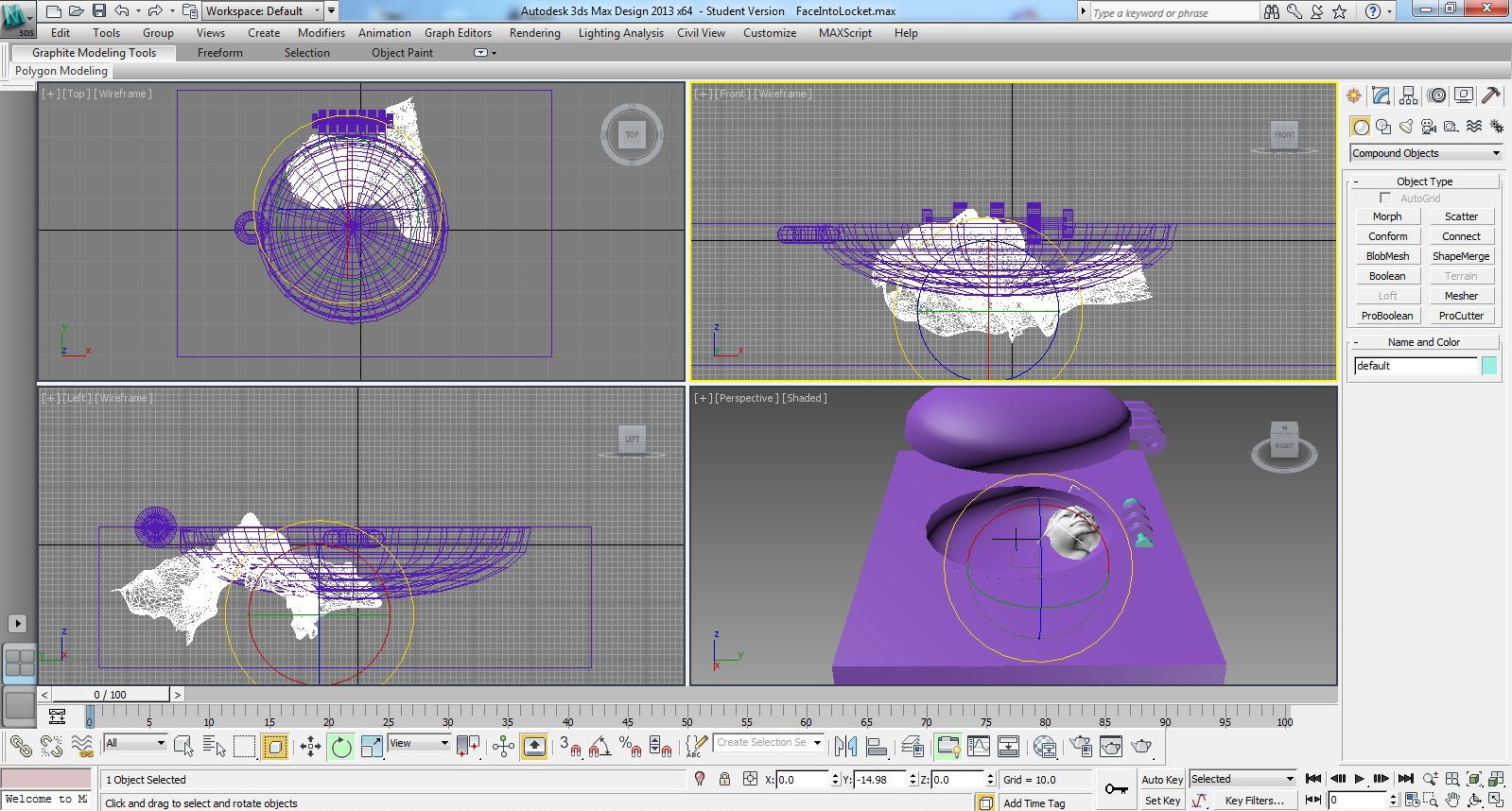 3D Printed Locket With Me in It : 11 Steps (with Pictures) - Instructables