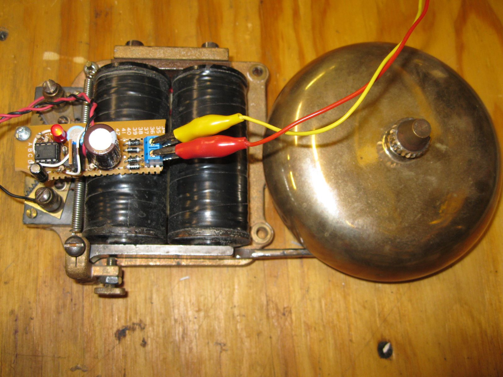 DIY Train Crossing Bell