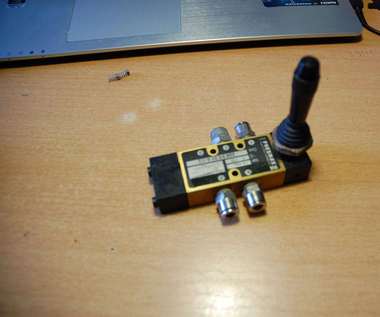 Modify a Pneumatic Valve for More Loose Operation