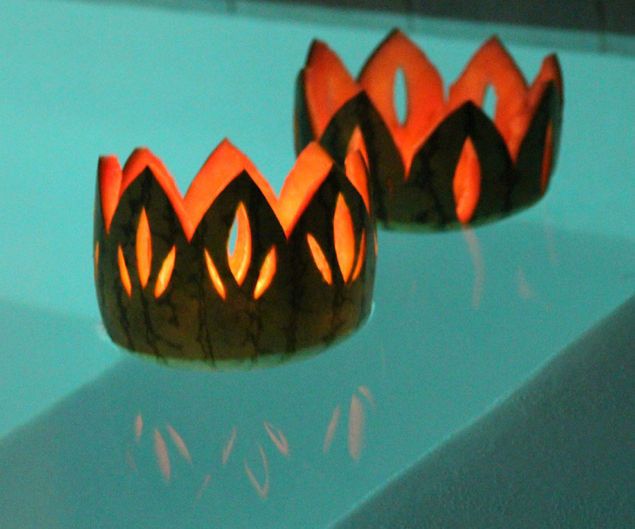 Watermelon Floating Lanterns