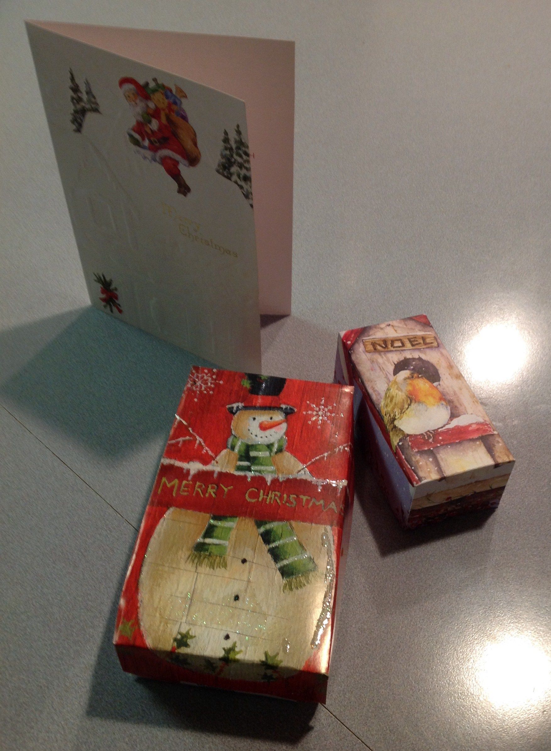 Recycled Greeting Card Boxes