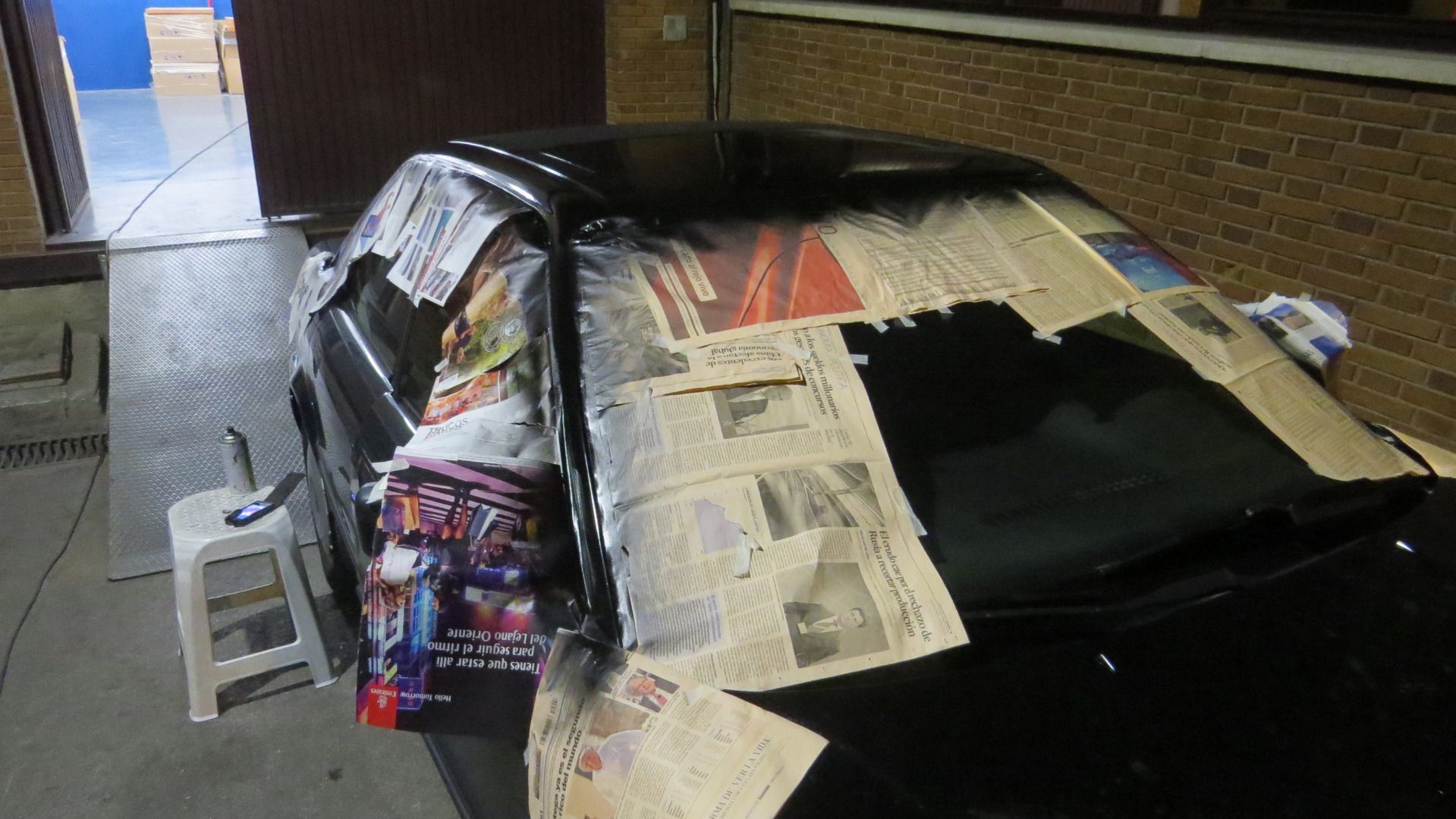 How to Paint a Car With Spray in the Street 50 Paint Job 4 Steps