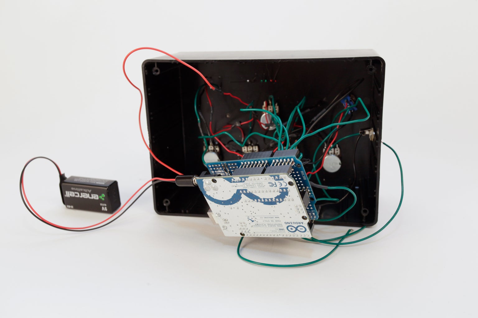 Connect the Protoboard to the Arduino.