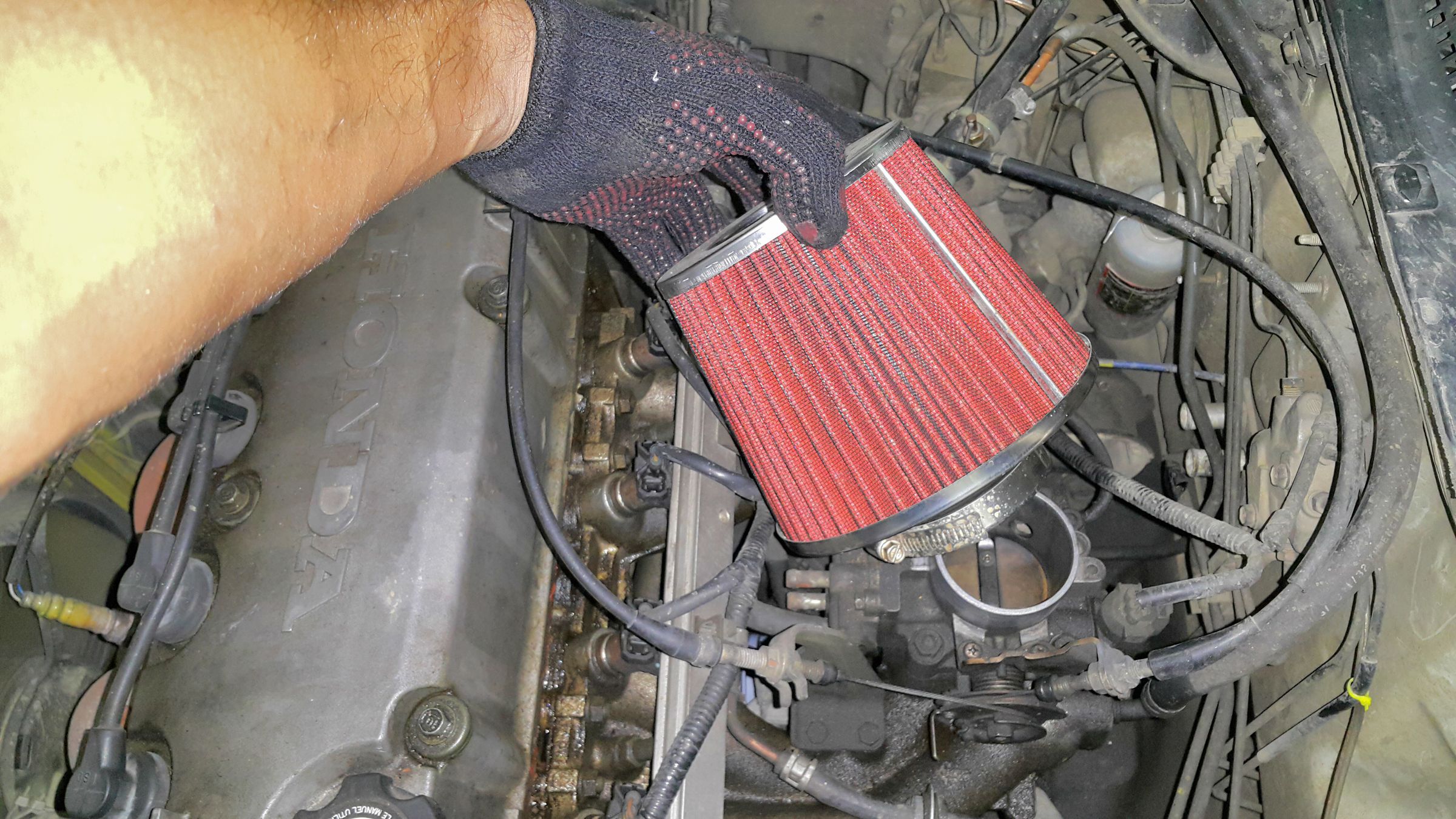 Replacing of the Map Sensor on My Honda Civic 1999 D15B. 