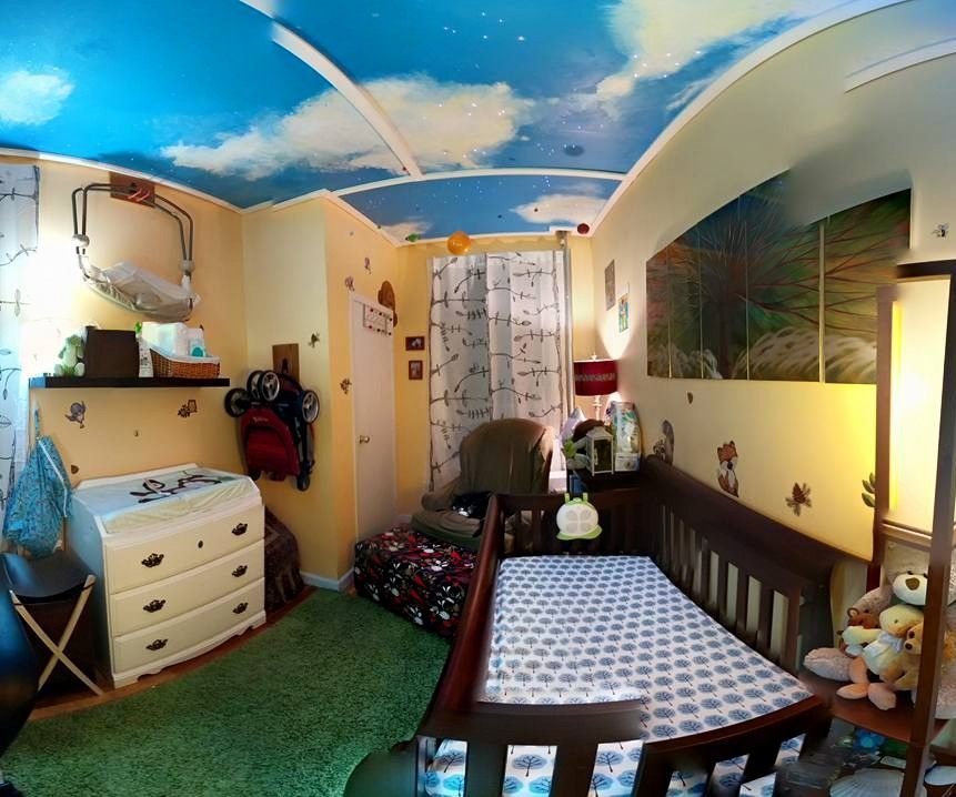 NEW DAD TAKES a STAR CEILING TO a NEW LEVEL!