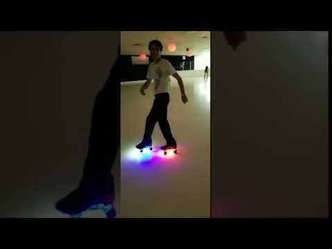 Vibrant Iridescent Prismatic (VIP) Roller Skate Lights