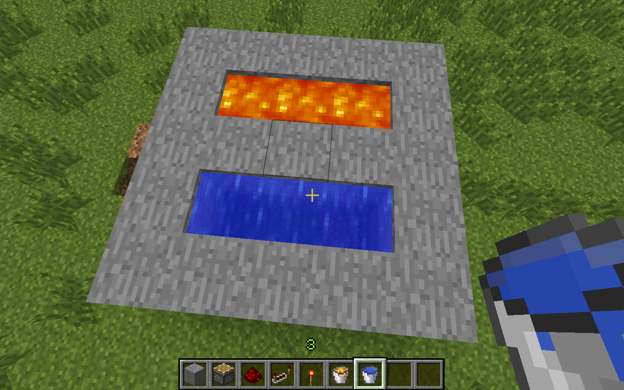 How to Make a Simple Minecraft Cobblestone Generator! - Instructables