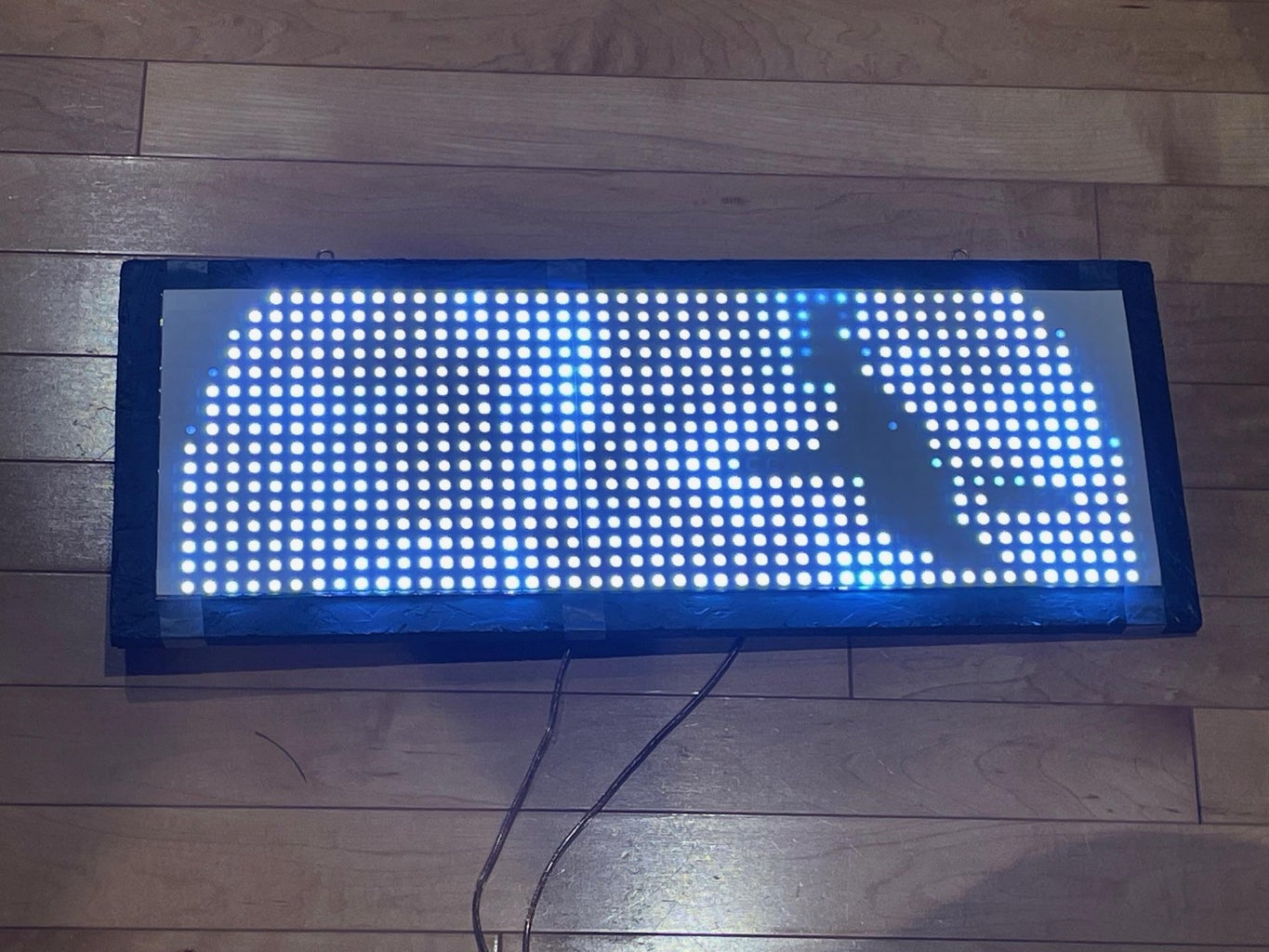 Arduino Uno Controlled 48x16 Color LED Array With Text and Animation ...