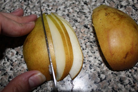 Pseudo-Cheese and Pear-Slicing
