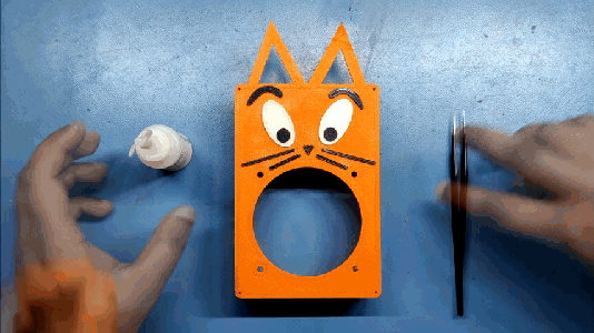 Adding Facial Features on 3D Enclosure