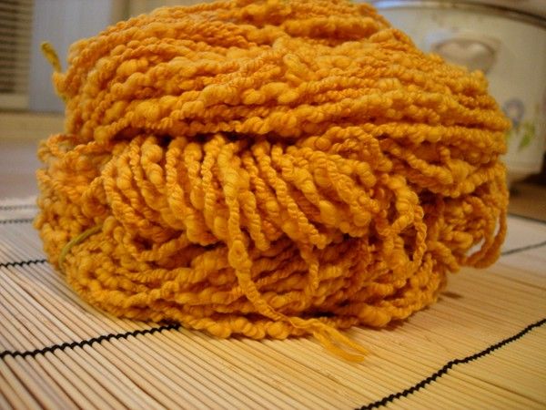 Turmeric Dyed Yarn
