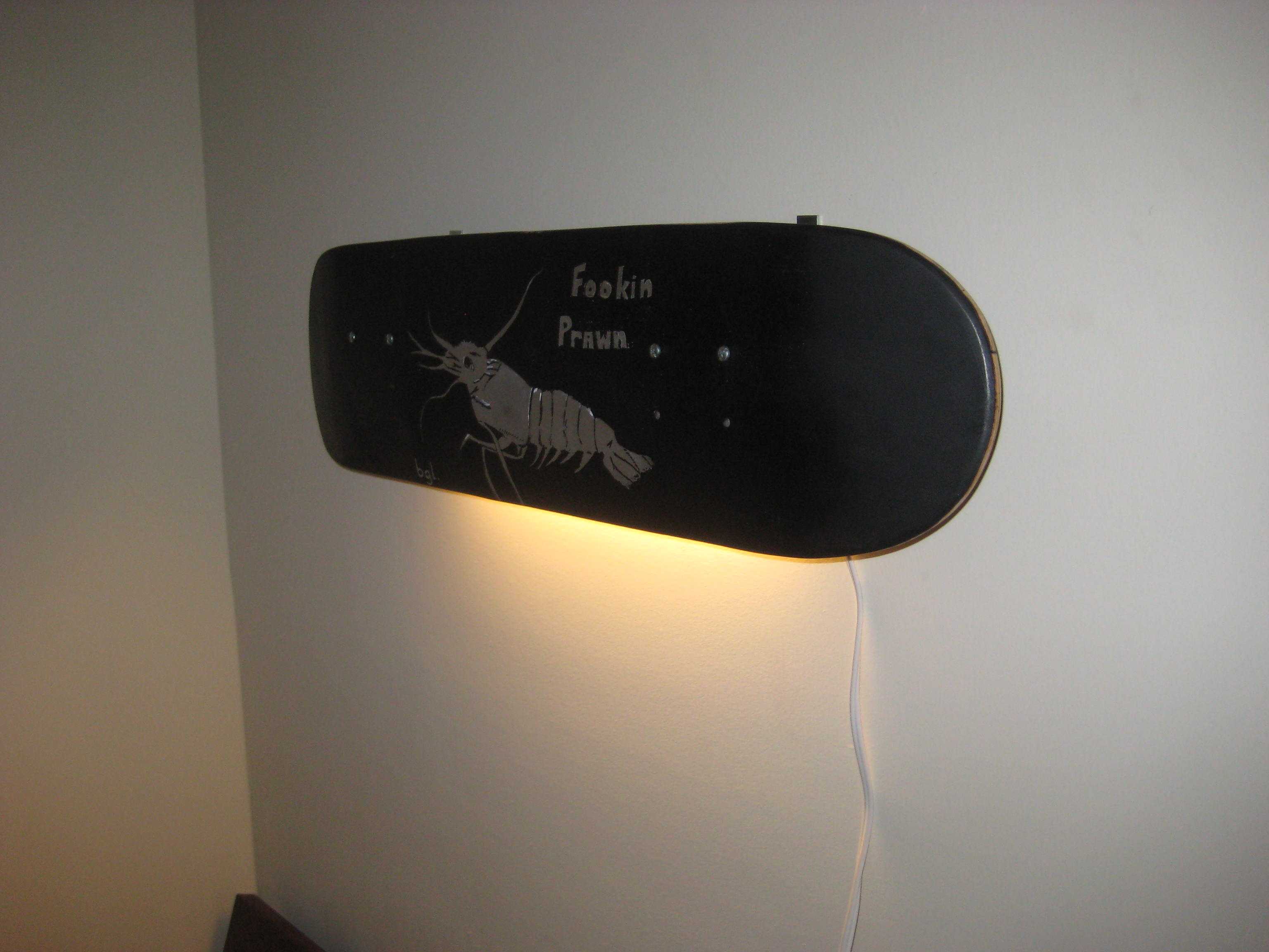 Skate Lamp