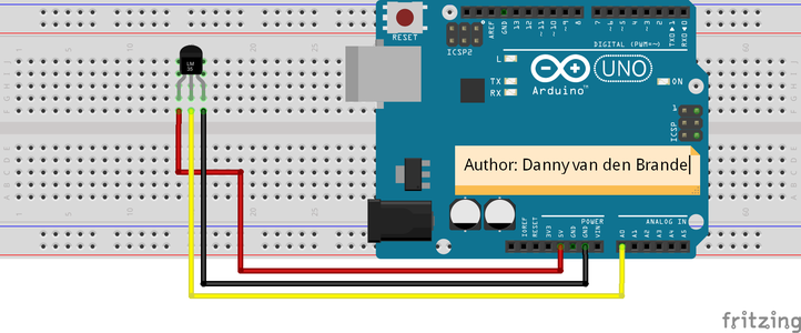 Arduino & C# - LM35 Temperature Sensor C# Application Arduino (OPEN ...