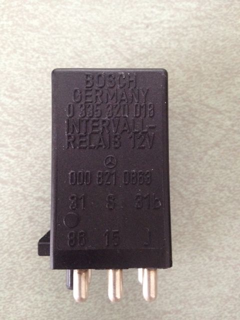 Mercedes W123 Windshield Wiper Relay Repair