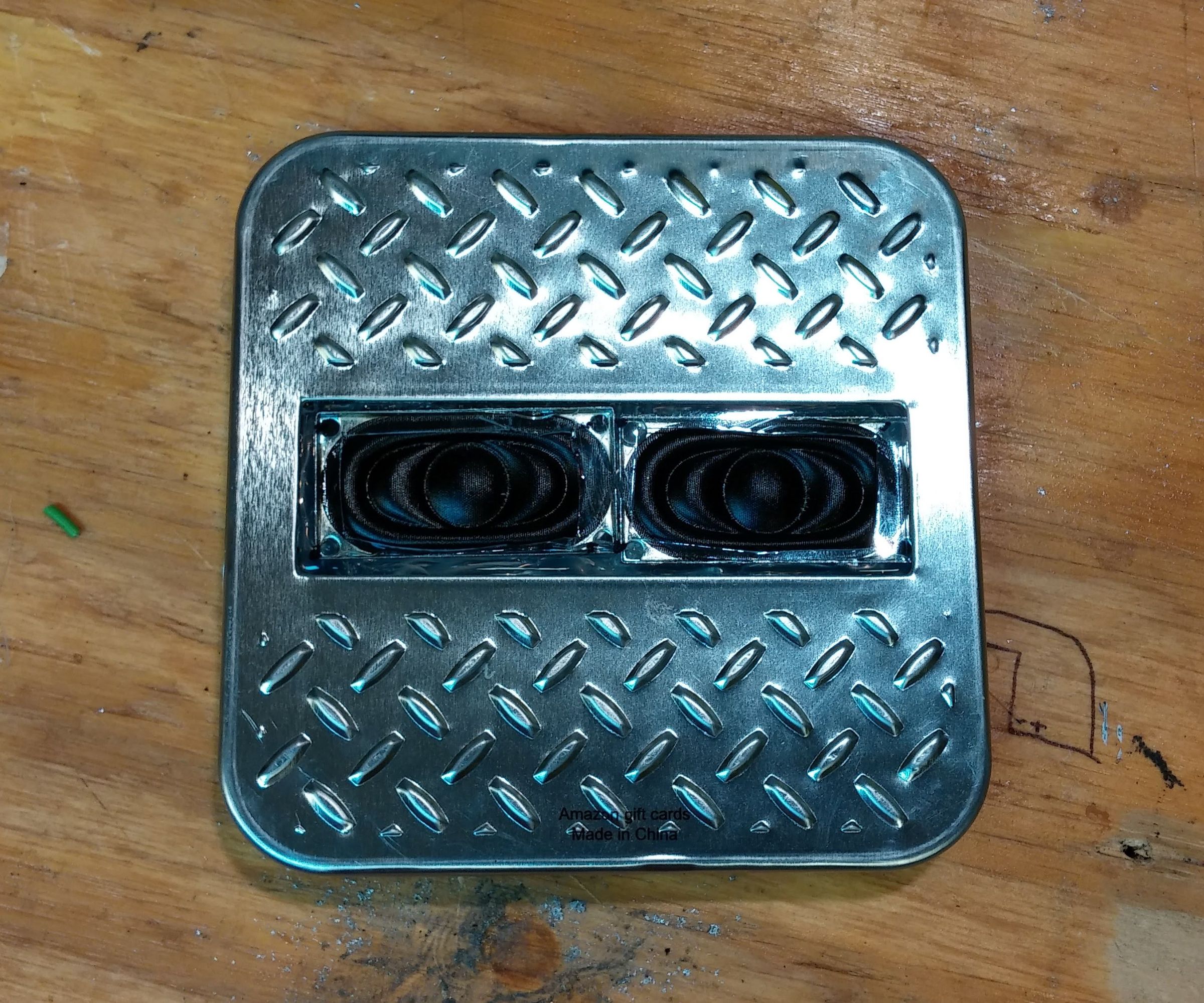 Gift Card Tin USB Speaker $3 Build