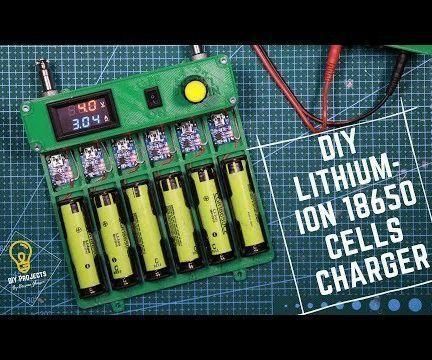 DiY Lithium-ion 18650 Cells Charger