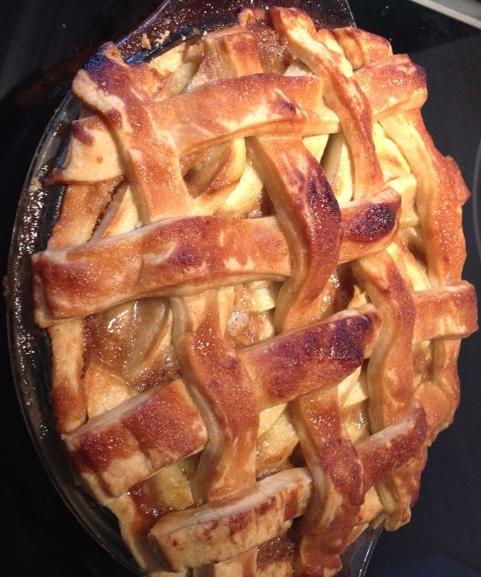 Apple Lattice Pie