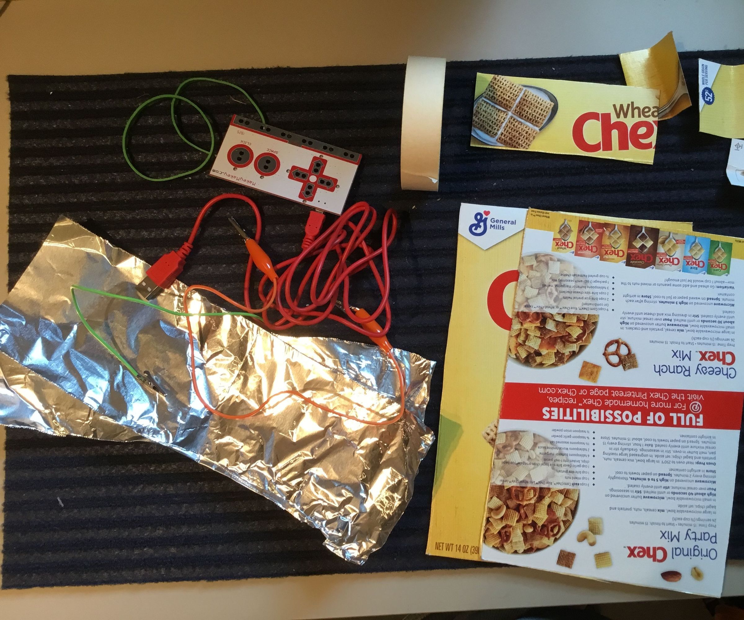  Makey Makey Library Welcome Mat- a Counter