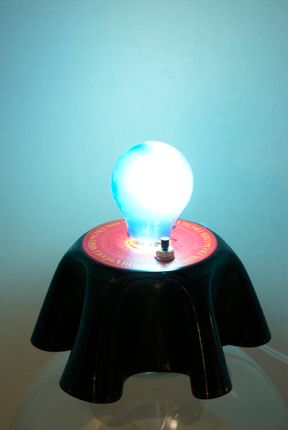 Vinyl Record Table Lamp