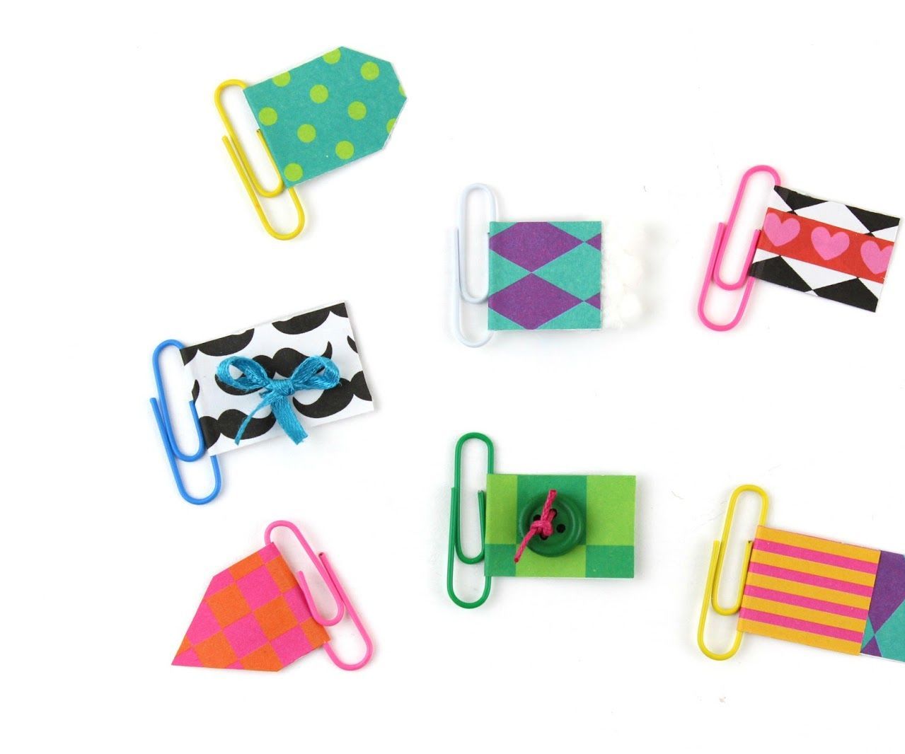 Scrapbooking Paperclips Bookmarks