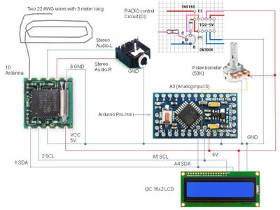 D (TEA5767 FM Radio Circuit) Schematics