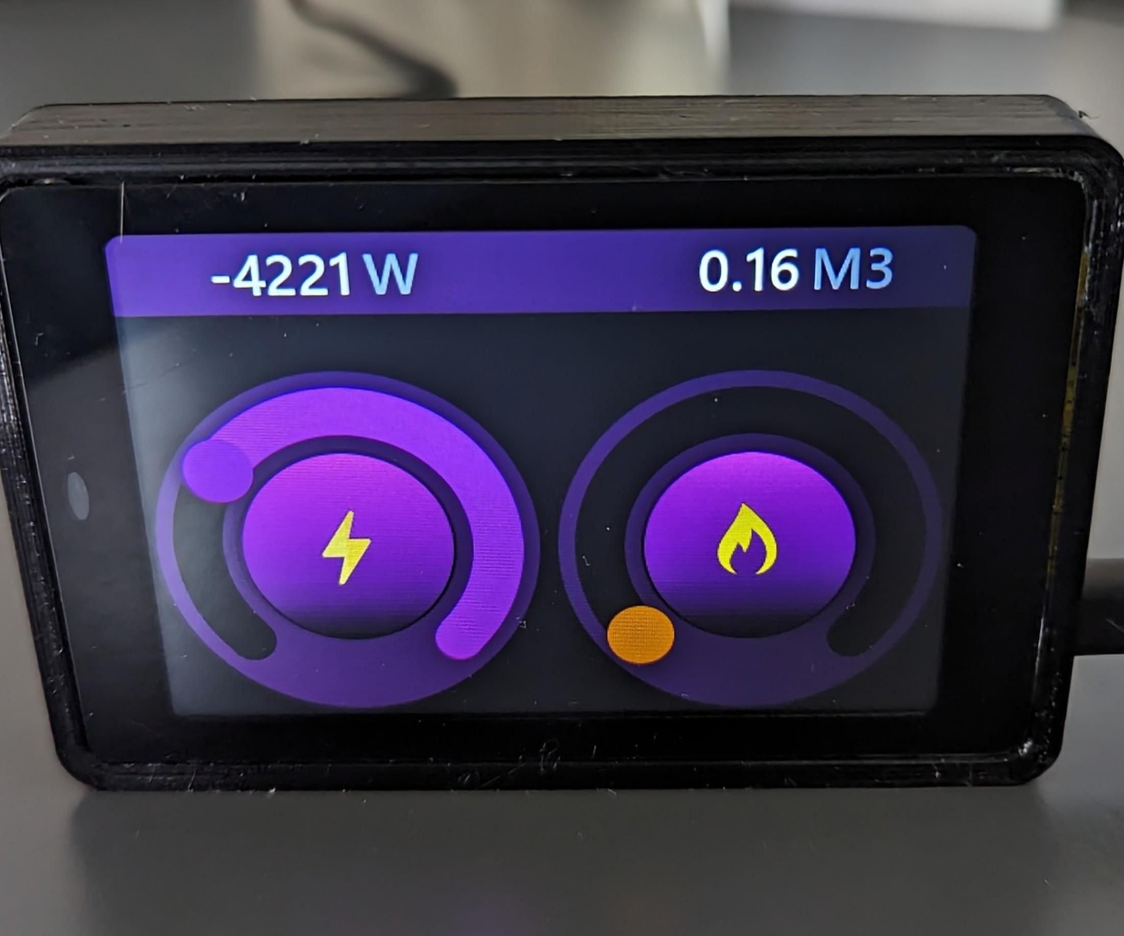Energy Monitor, Using API Calls on a ESP32 (WT32-SC01)