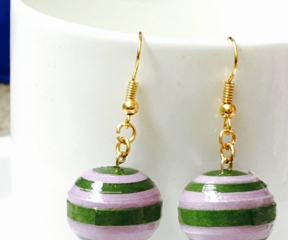 Paper Quilling Earrings