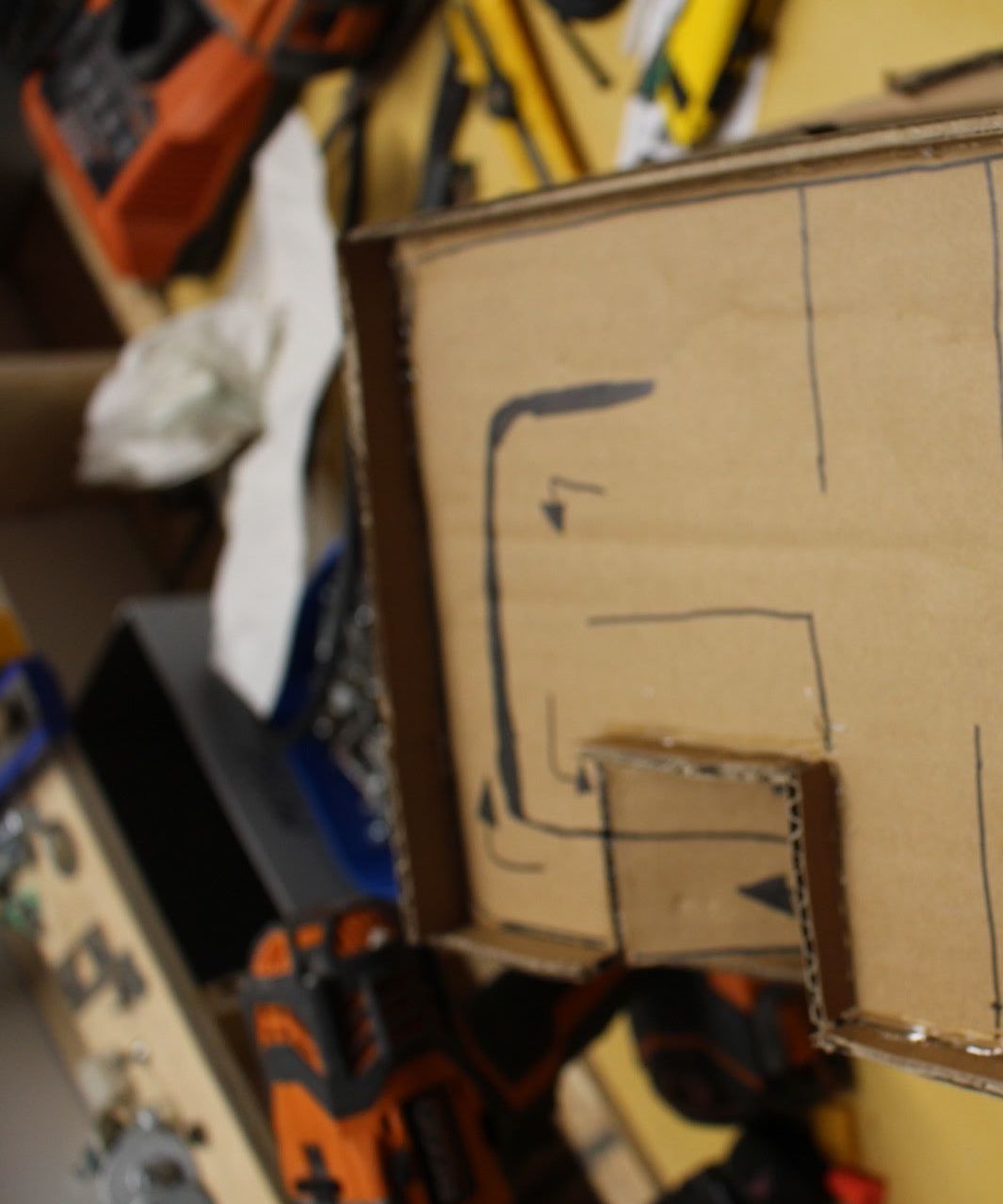 3 Tiered Toy Cardboard Parking Garage