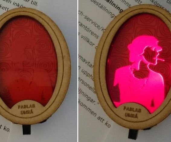 Illuminated Brooch